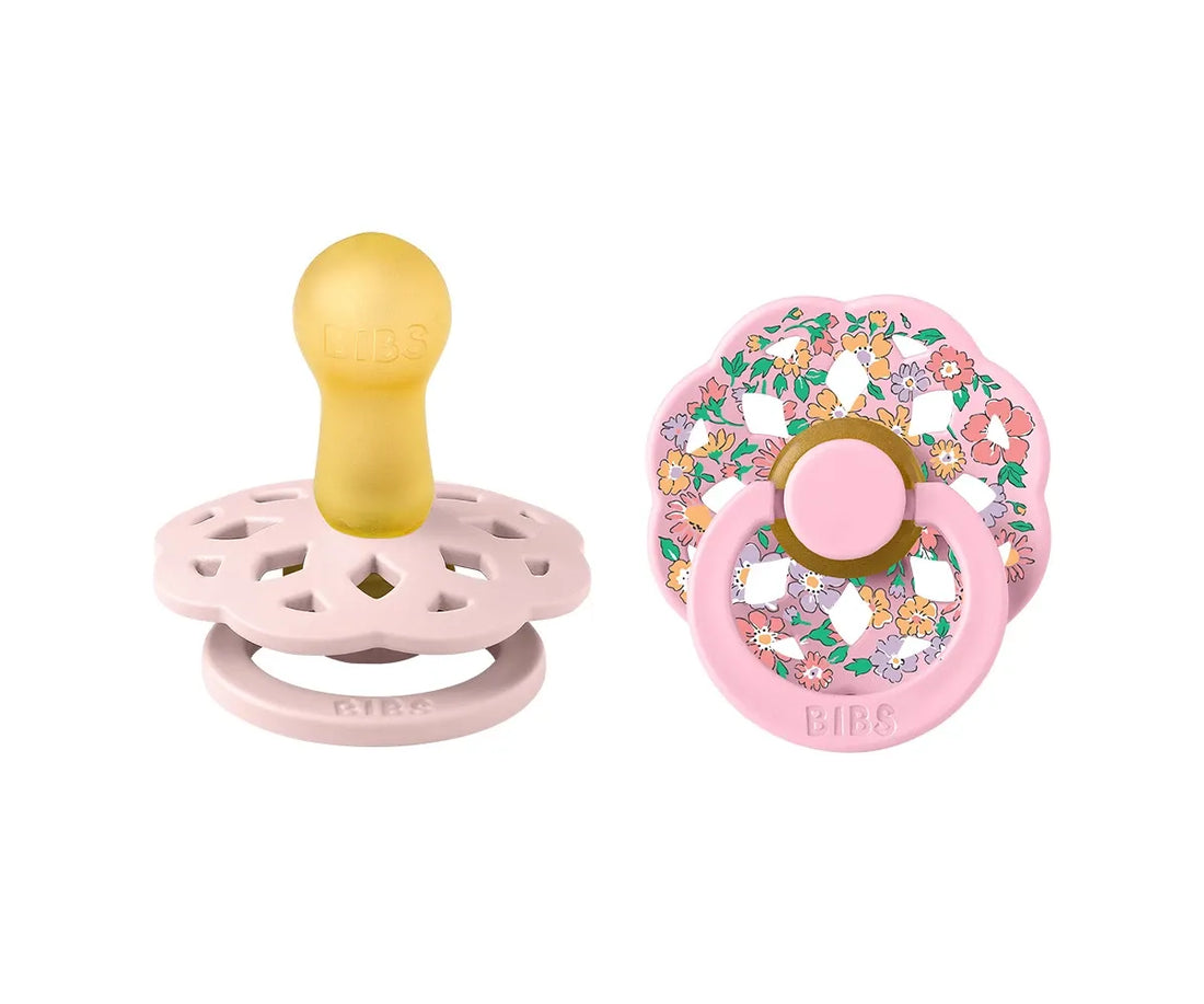 2 chupetas BIBS Boheme x Liberty Oscar Meadow Blossom Mix
