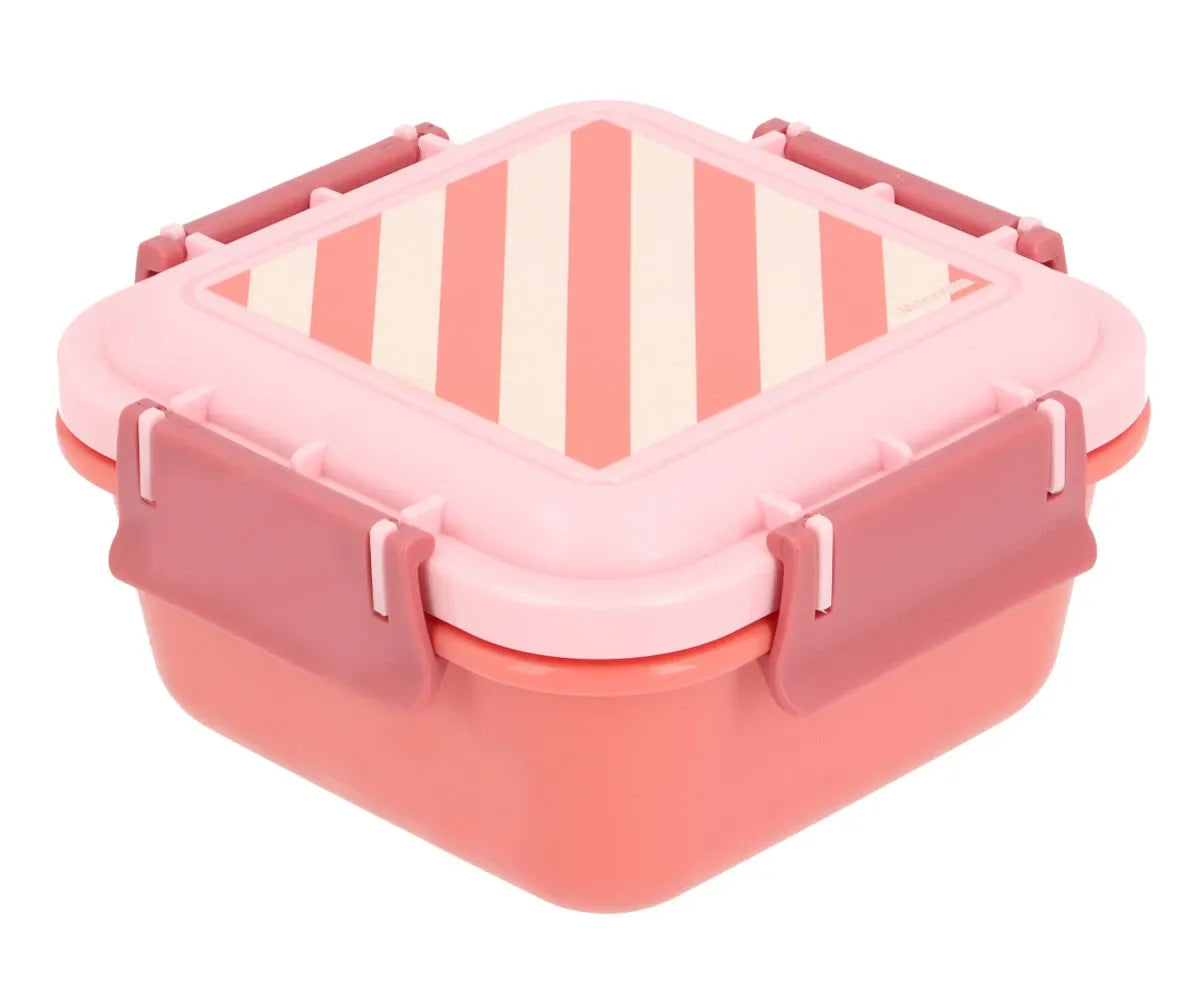 Lancheira grande Stripes Bloom &amp; Blush