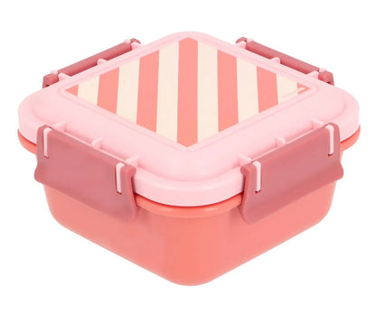 Lancheira grande Stripes Bloom &amp; Blush