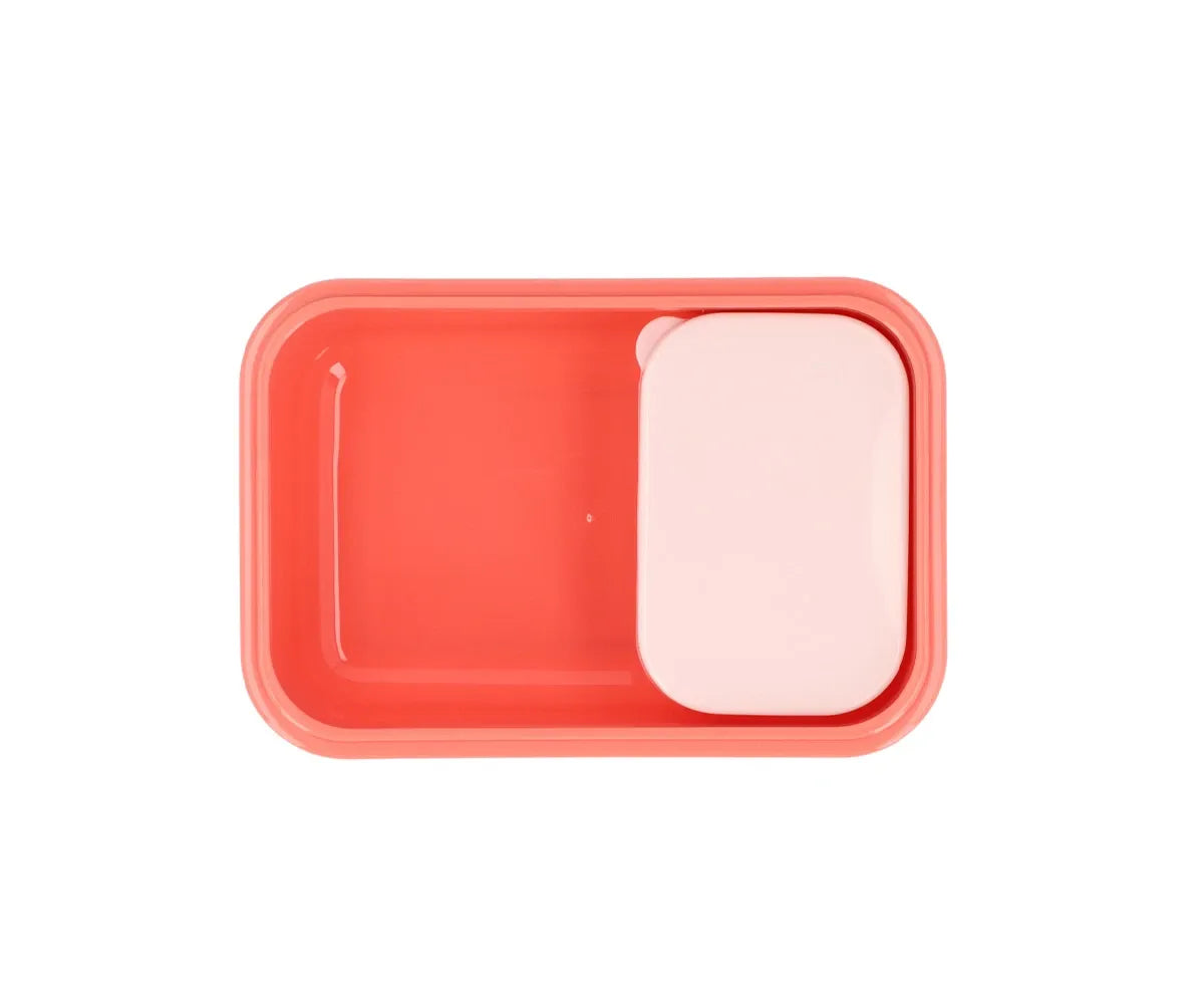 Lancheira Bento Stripes Bloom &amp; Blush