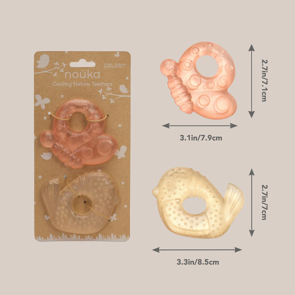 2 mordedores refrescantes Nature Flight