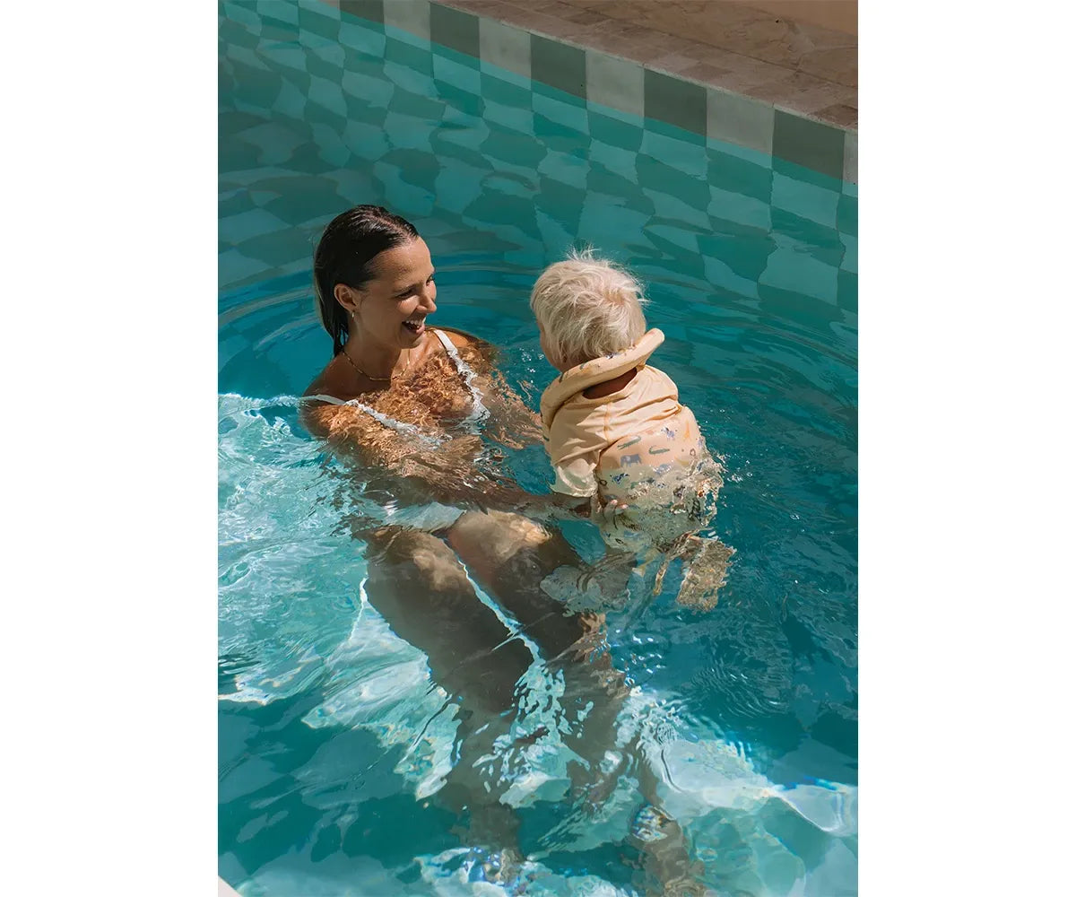 Colete flutuador Wild Animals Learning 1-2 anos