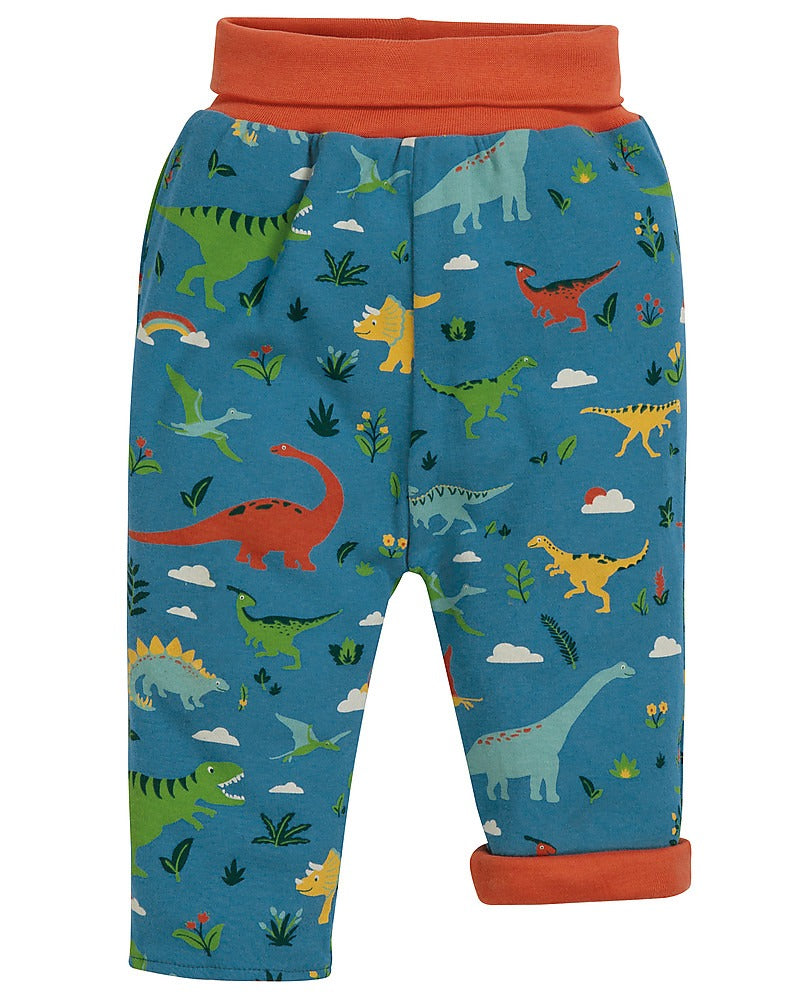 Calças reversíveis dinos 12-18M (último tamanho)