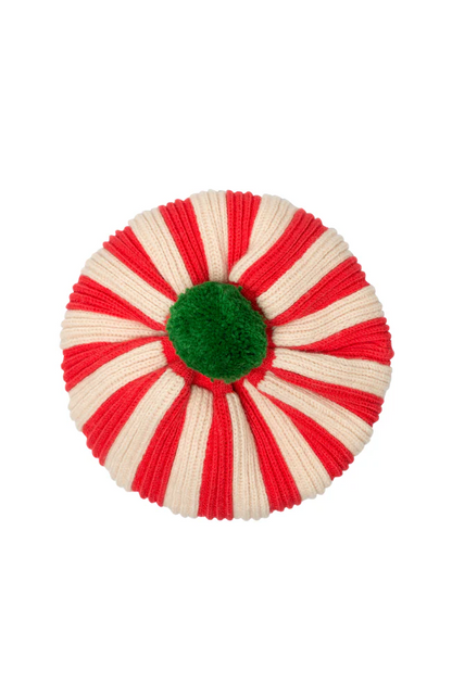 Gorro de Natal com pompom