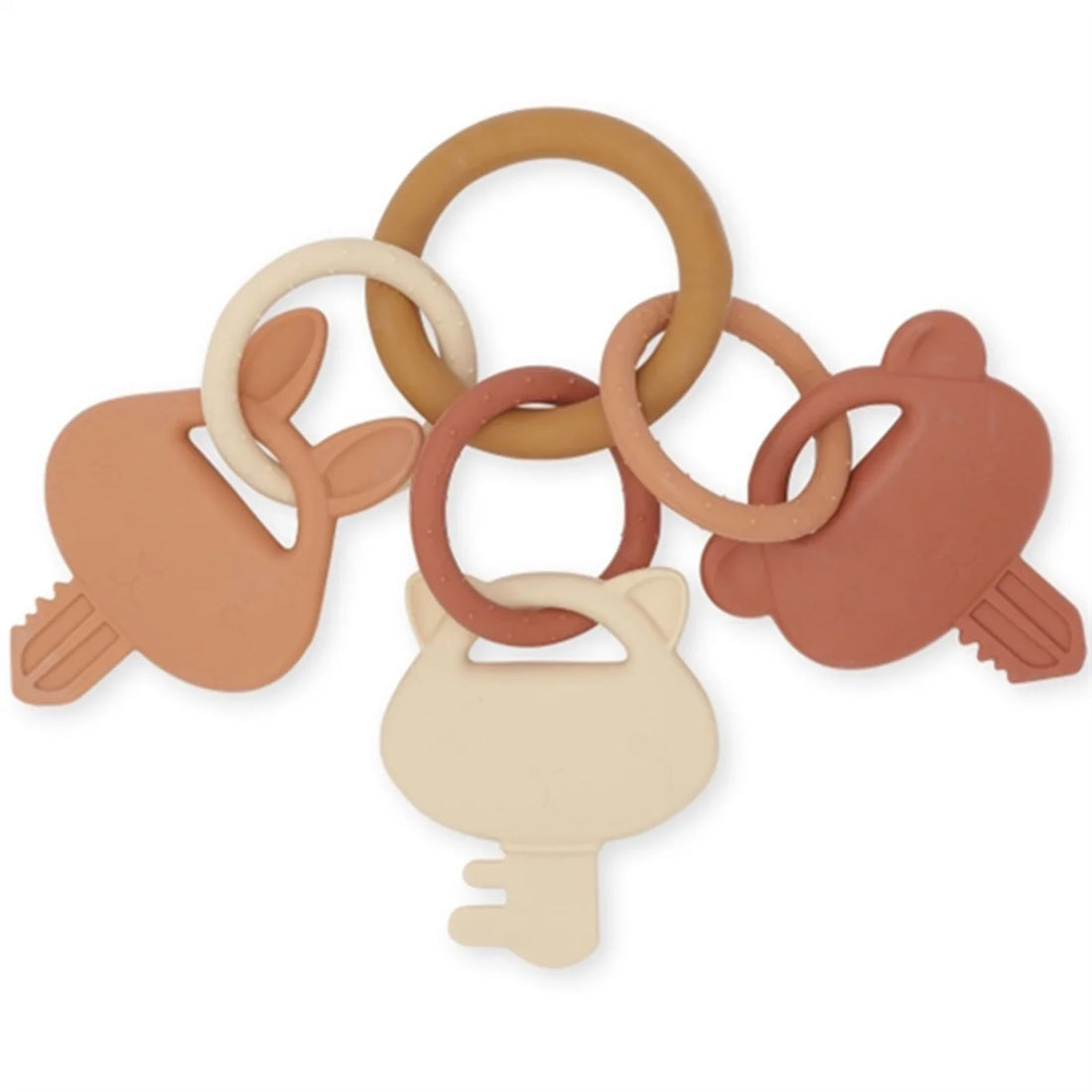 Anel de atividades silicone chaves clay