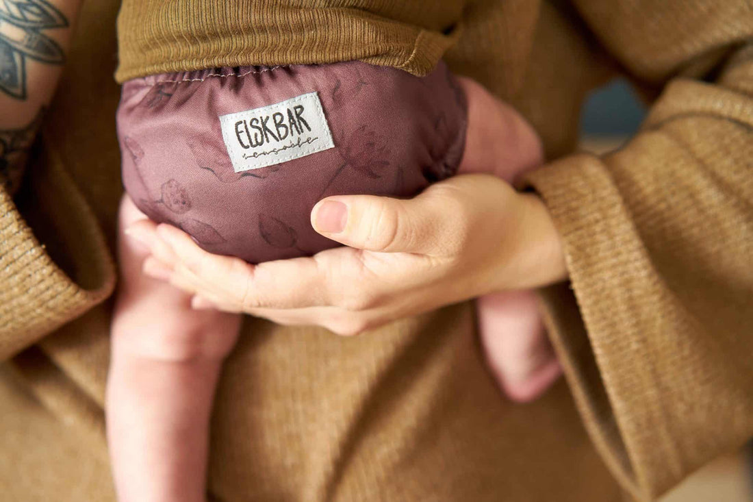 Natural newborn lotus Elskbar Diaper Elskbar