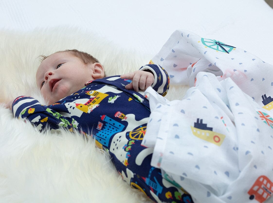 Musselina swaddle London 120 cm Muslin Piccalilly 