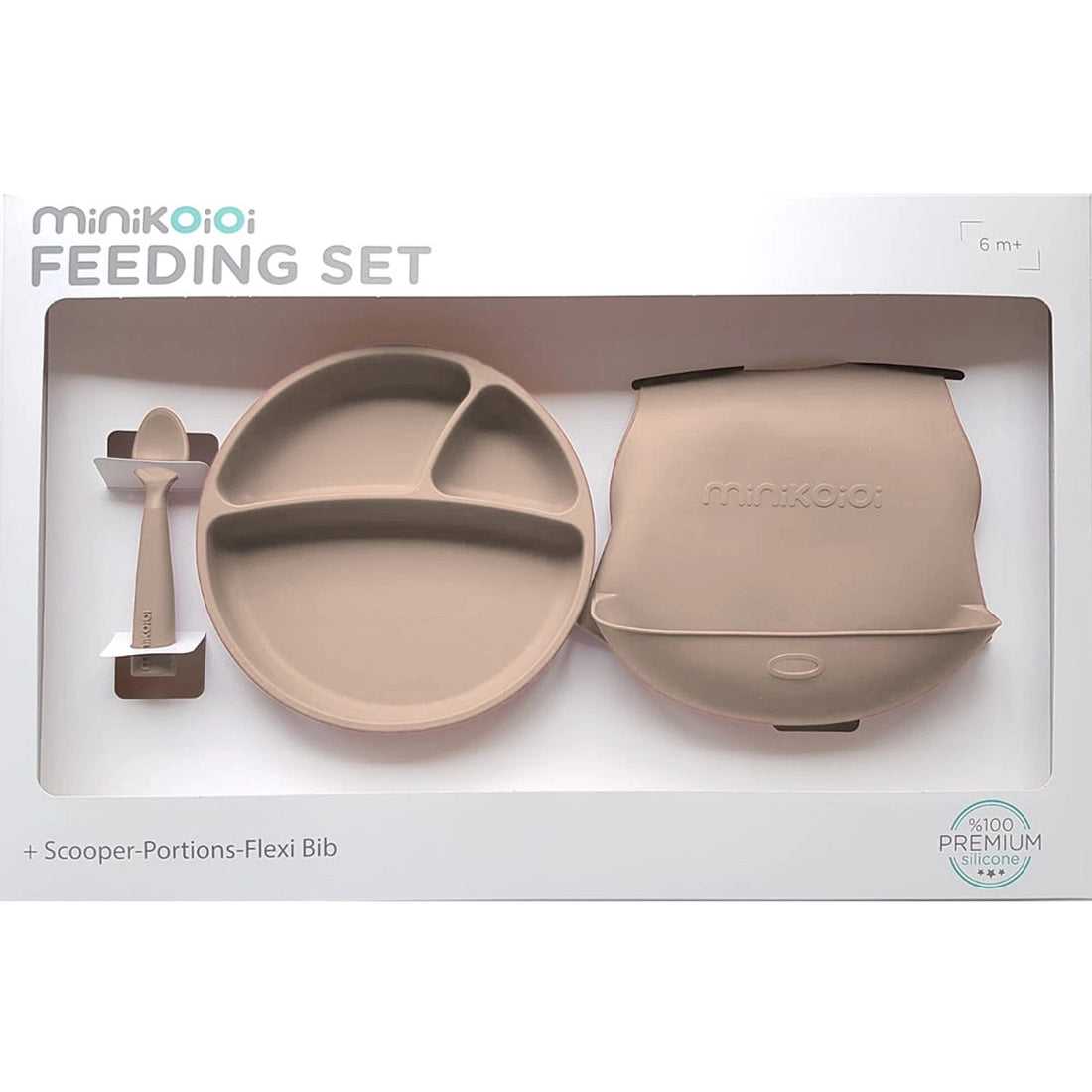 Conjunto de refeição bege Dinnerware minikoioi 