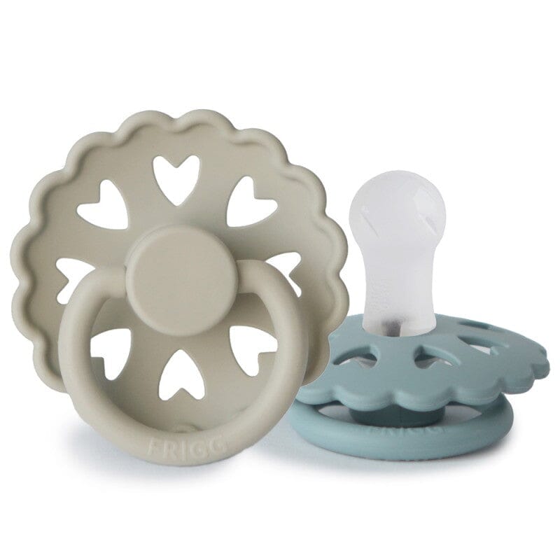 2 chupetas fairytale lukoie/clumsy SILICONE FRIGG 