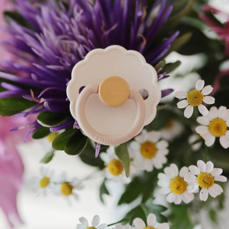 2 chupetas daisy chamomile/honey gold SILICONE Frigg FRIGG