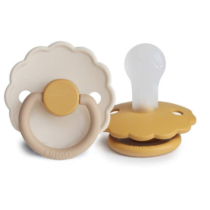 2 chupetas daisy chamomile/honey gold SILICONE Frigg FRIGG 