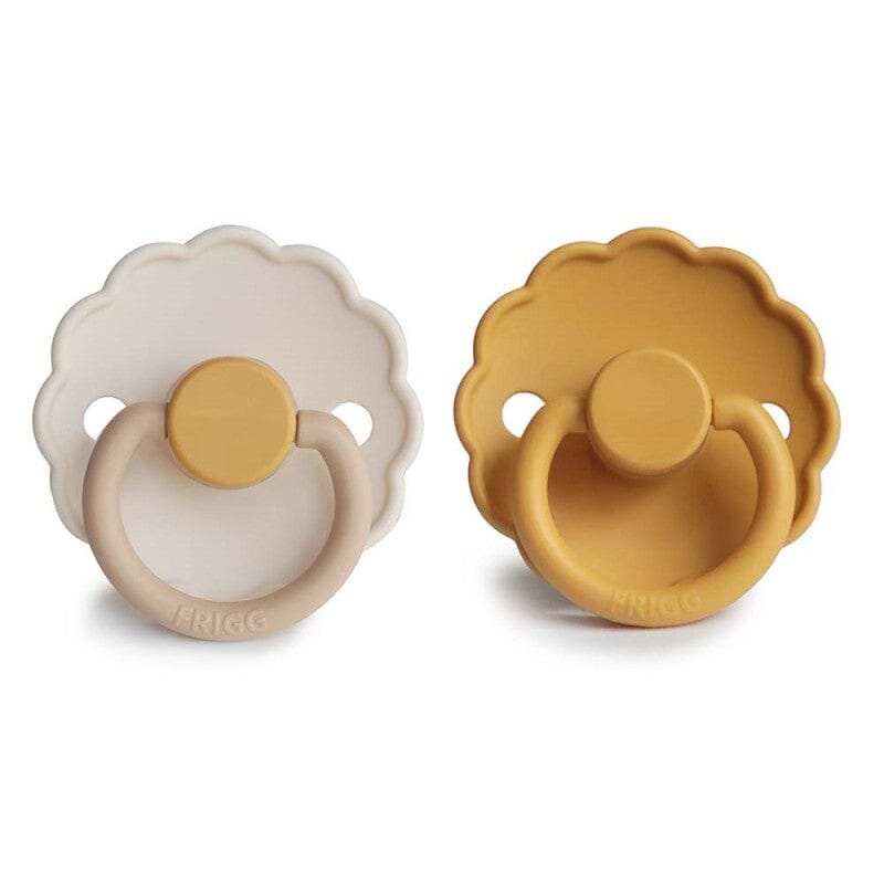 2 chupetas daisy chamomile/honey gold SILICONE Frigg FRIGG