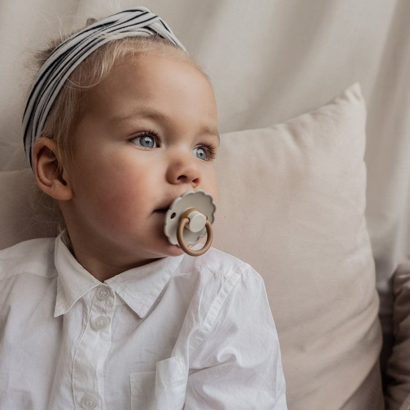 6 chupetas redondas silicone mixed cinnamon charm