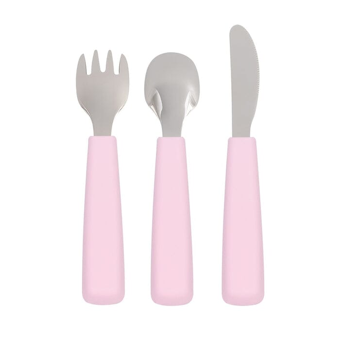 3 talheres Feedie powder pink meal we might be tiny 