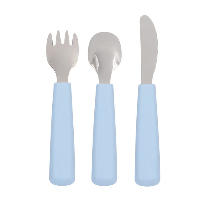 3 talheres Feedie powder blue meal we might be tiny 