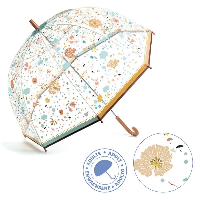 Guarda-chuva ADULTO pequenas flores Djeco 