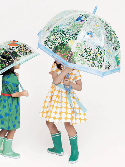 Guarda-chuva flores &amp; pássaros