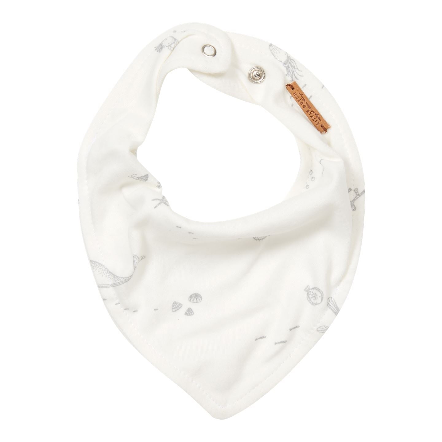 Bandana bib ocean white Little Dutch Babete Little Dutch 