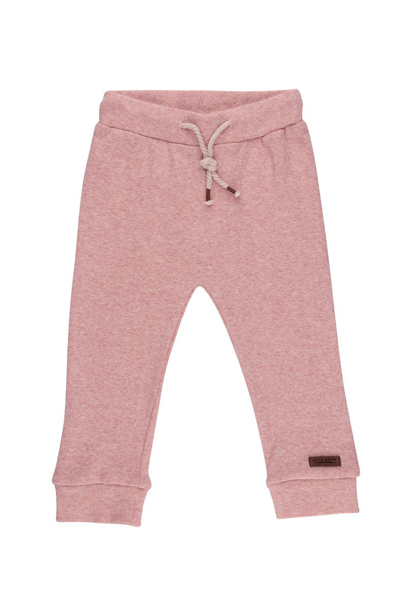 Baby pants pink melange Little Dutch Bottoms Little Dutch