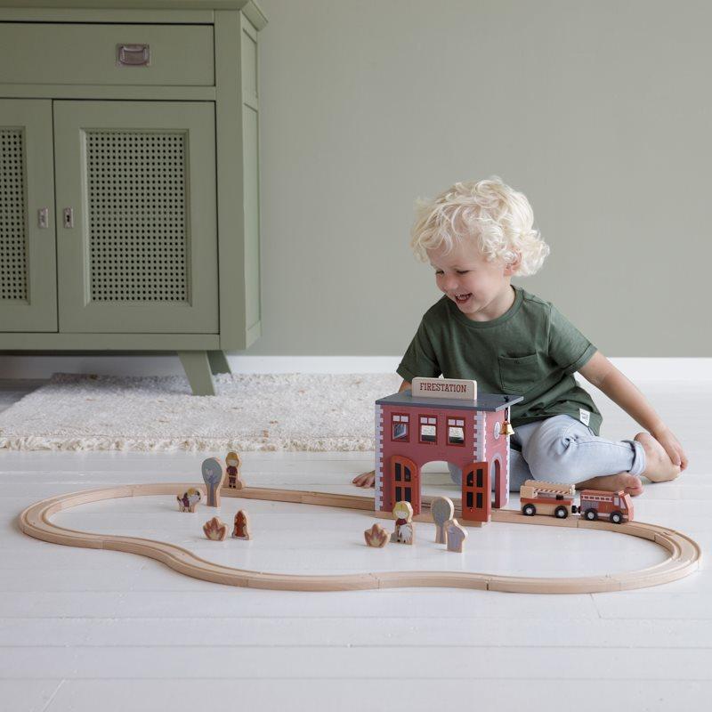 Firestation (railway extension) Little Dutch Toys Little Dutch 