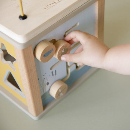 Wooden activity cube Little Goose Little Dutch Toys Little Dutch 