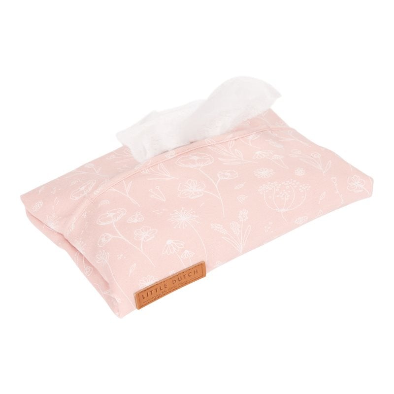 Baby wipes cover wild flowers pink Little Dutch accessories Little Dutch