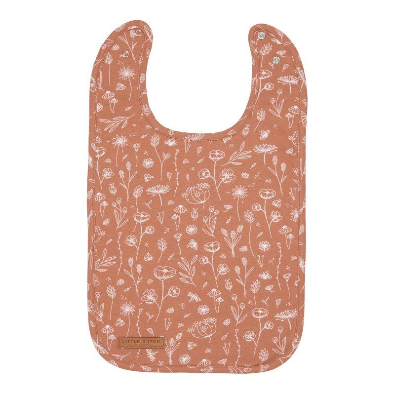 Wild flowers rust bib Little Dutch Bib Little Dutch