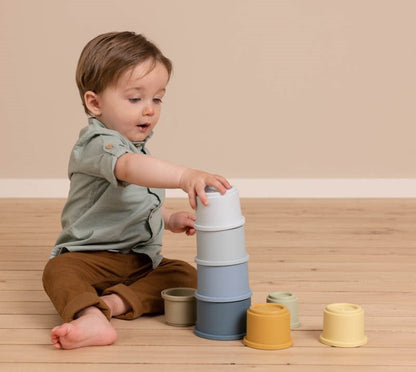 Stacking cups blue Little Dutch Toys Little Dutch 