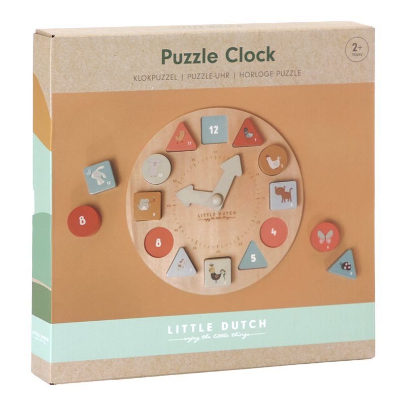 Puzzle clock Little Dutch Toys Little Dutch 