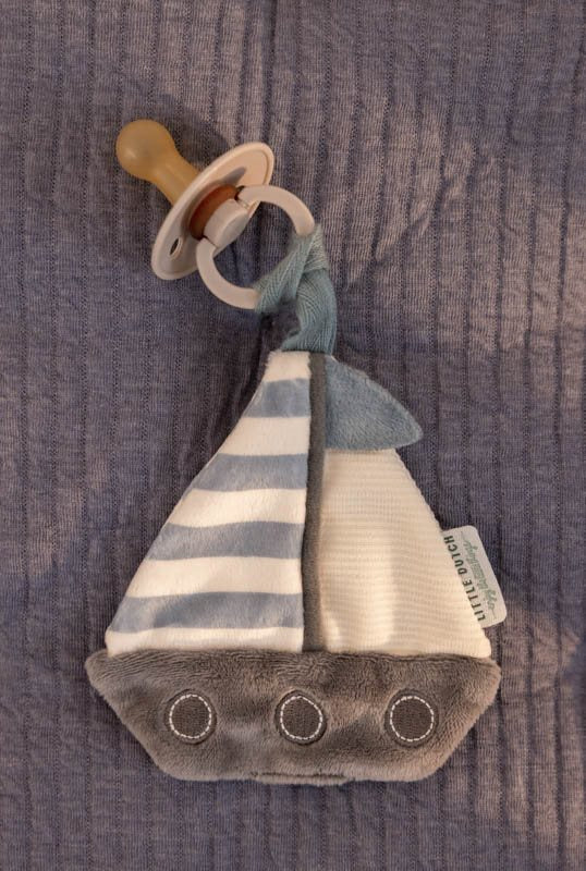 Pacifier clip sailors bay Little Dutch pacifier clip Little Dutch 