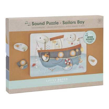 Sound Puzzle Sailors Bay Little Dutch Toys Little Dutch 