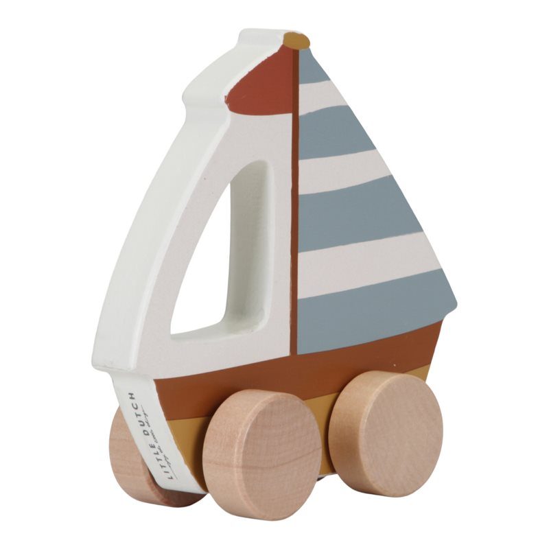 Barquinho de madeira sailors bay Toys Little Dutch 