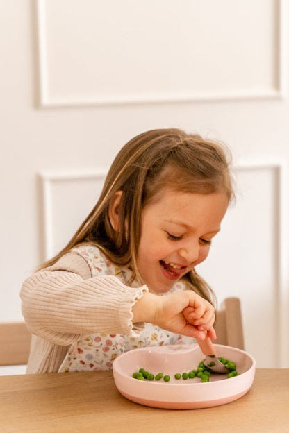 Prato de aprendizagem flowers and butterflies Dinnerware Little Dutch 