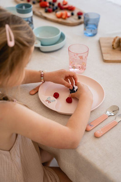 Prato de criança flowers and butterflies Dinnerware Little Dutch 