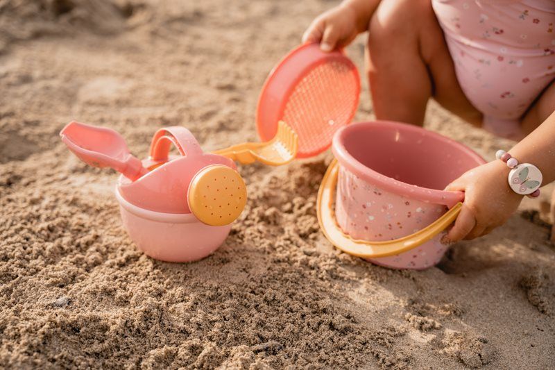 Conjunto de brinquedos de praia flowers &amp; butterflies Little Dutch 