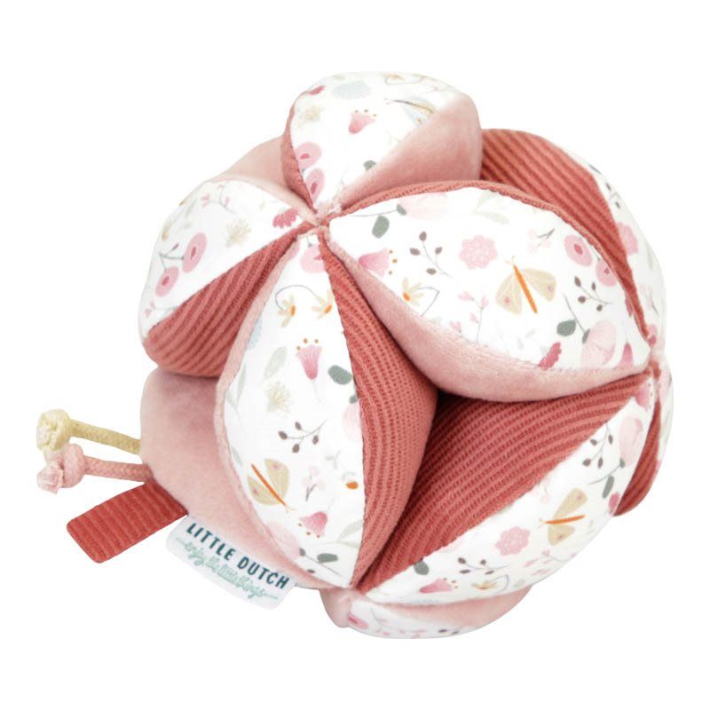 Bola de atividades flowers & butterflies Toys Little Dutch