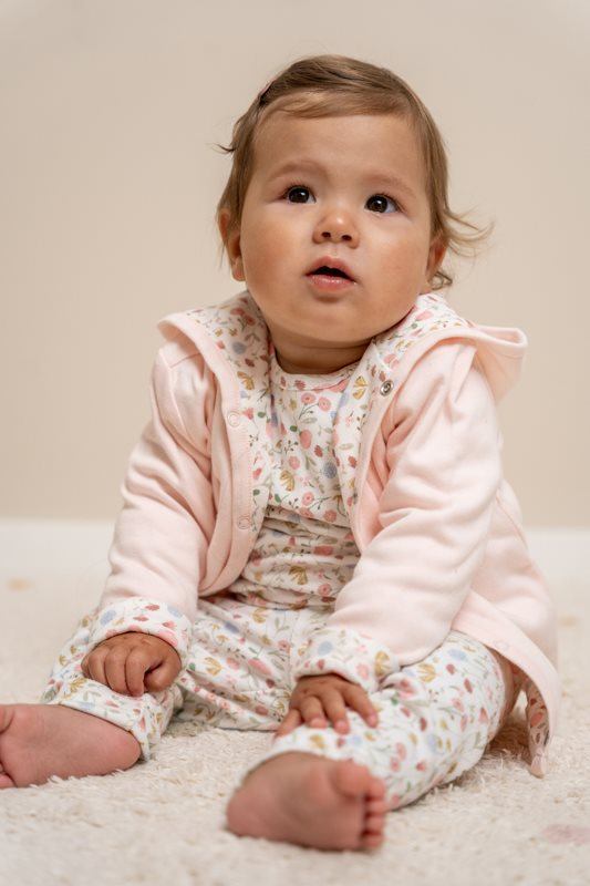 Casaco reversível flowers & butterflies Jackets Little Dutch