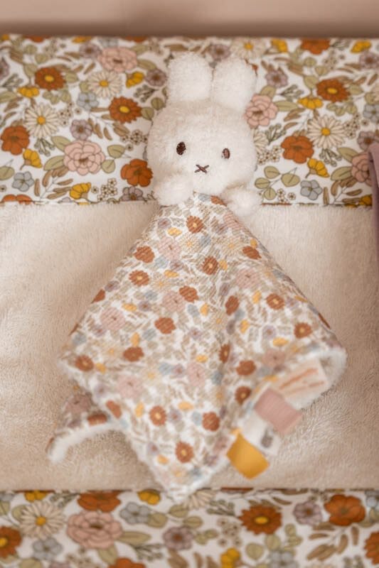 Doudou Miffy vintage little flowers Toys Little Dutch 