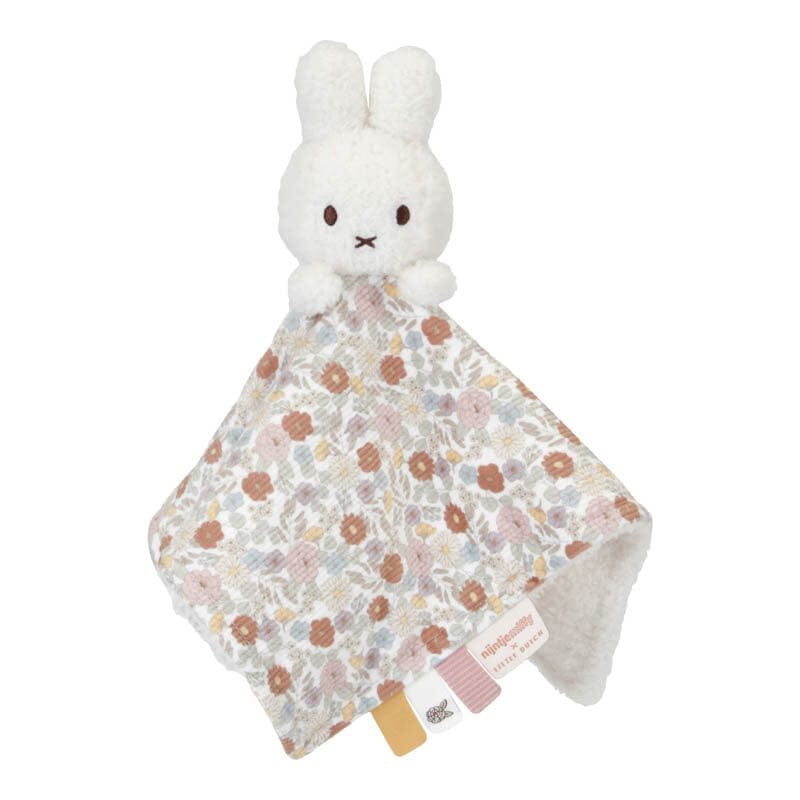Doudou Miffy vintage little flowers Toys Little Dutch 