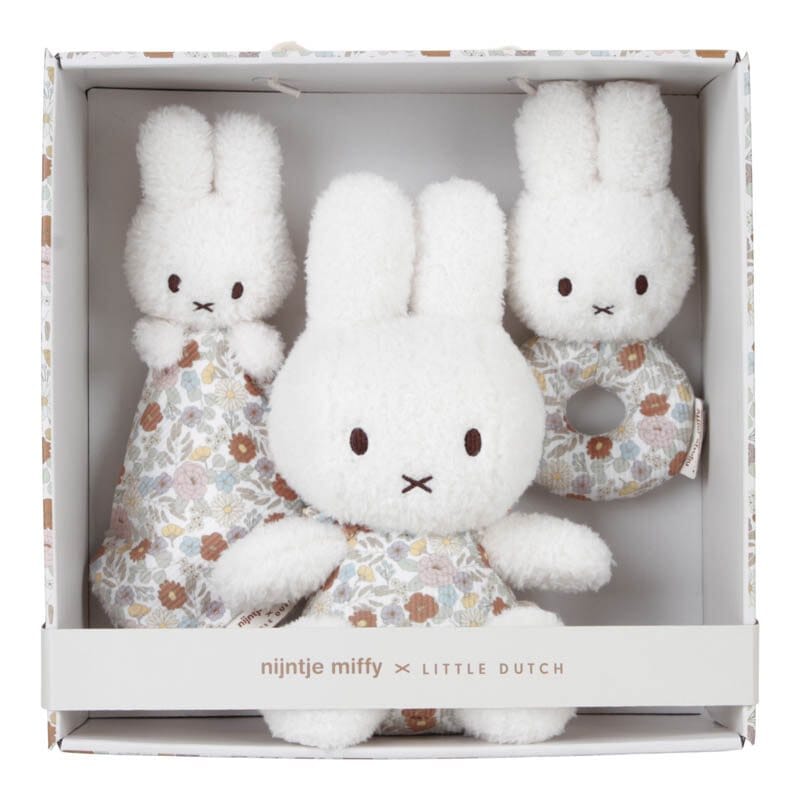 Caixa-presente MIffy vintage little flowers Toys Little Dutch