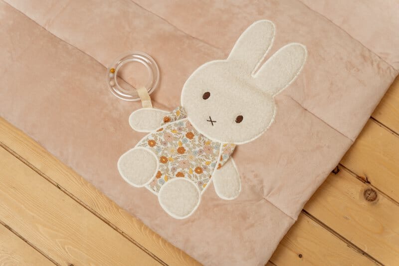 Tapete de atividades Miffy vintage little flowers Little Dutch 