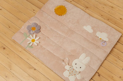 Tapete de atividades Miffy vintage little flowers Little Dutch 