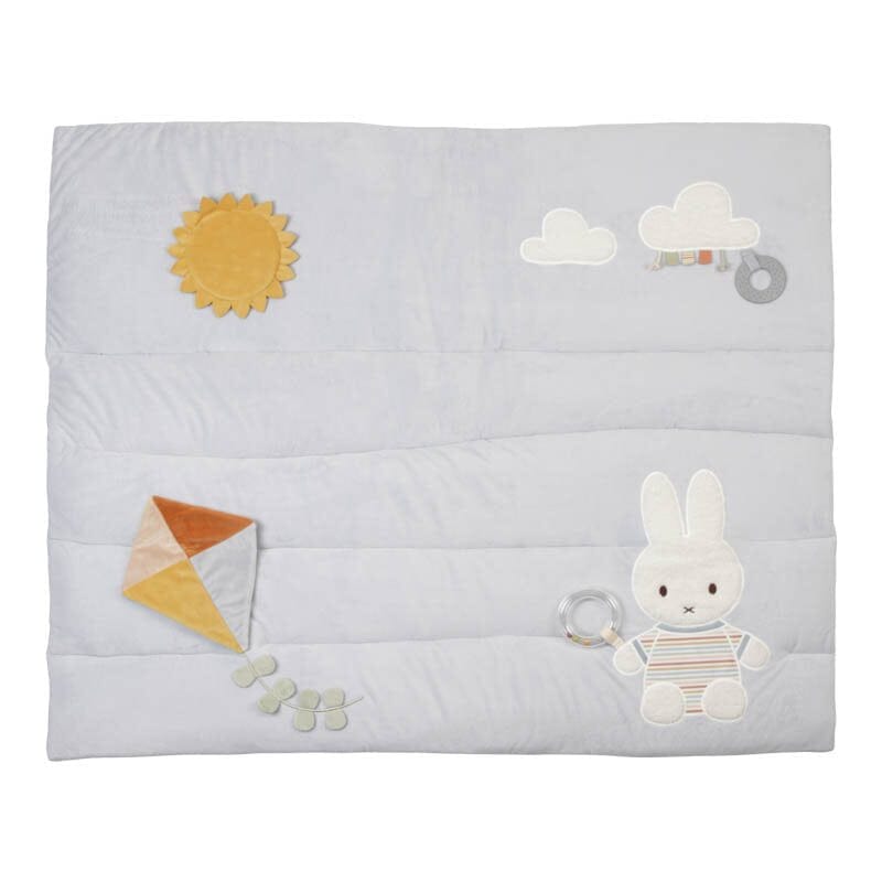 Tapete de atividades Miffy vintage stripes Little Dutch 