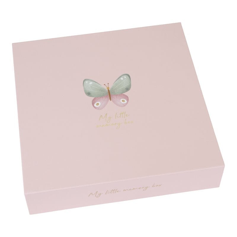 Caixa de memórias - flowers & butterflies baby Little Dutch