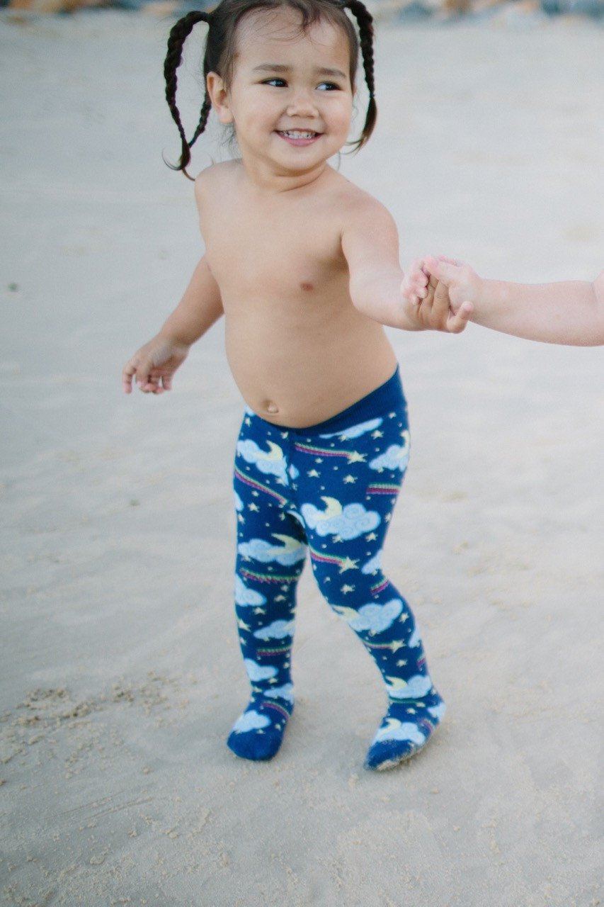 Lemon Lightening Tights tights Slugs &amp; Snails 