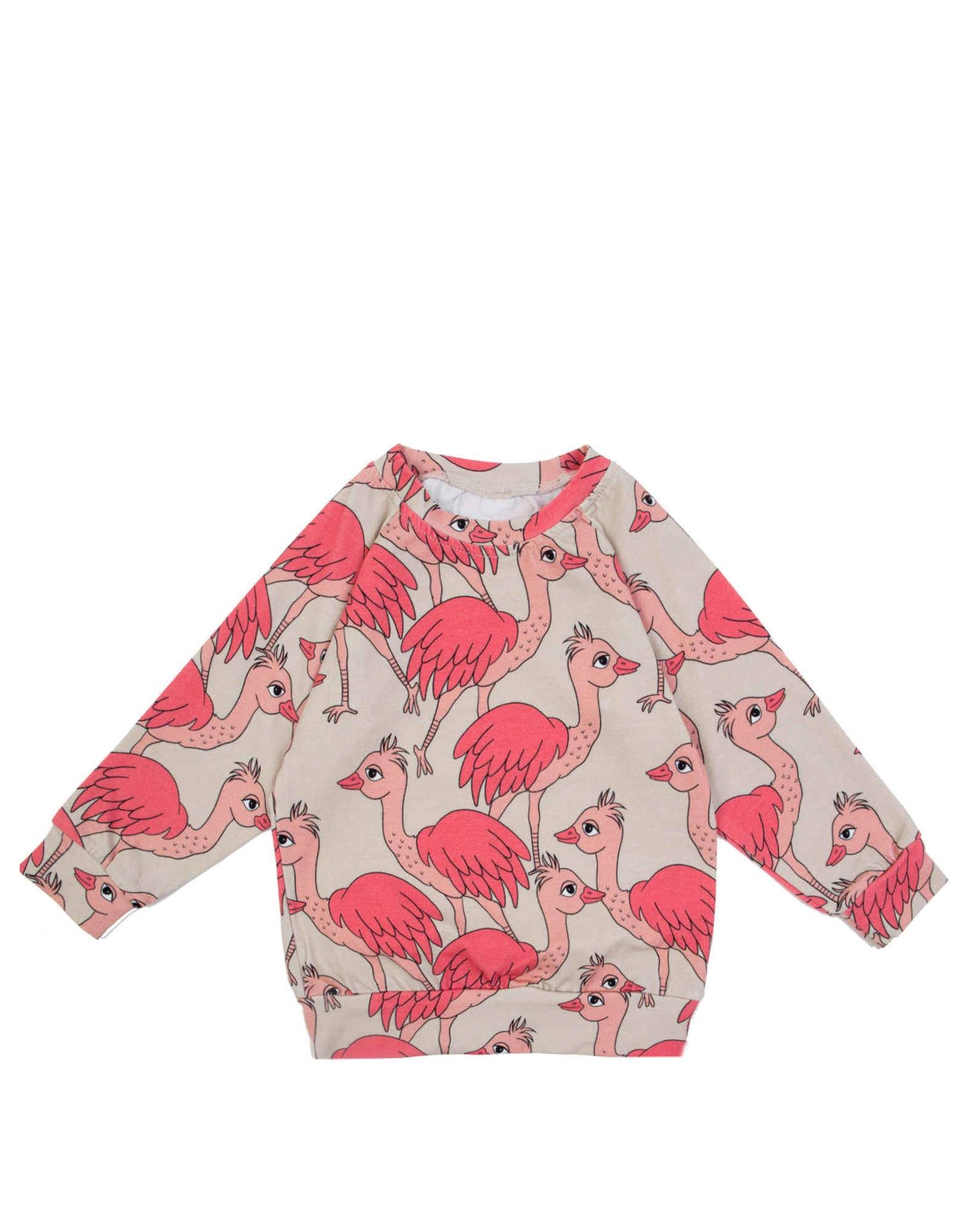 Lady ostrich LS top Dear Sophie Tops Dear Sophie 