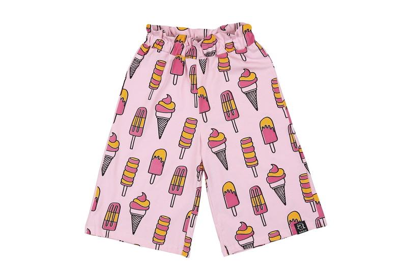 Culotte pink ice cream Kukukid Bottoms Kukukid 