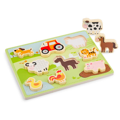 Chunky farm puzzle New Classic Toys Toys New Classic Toys 