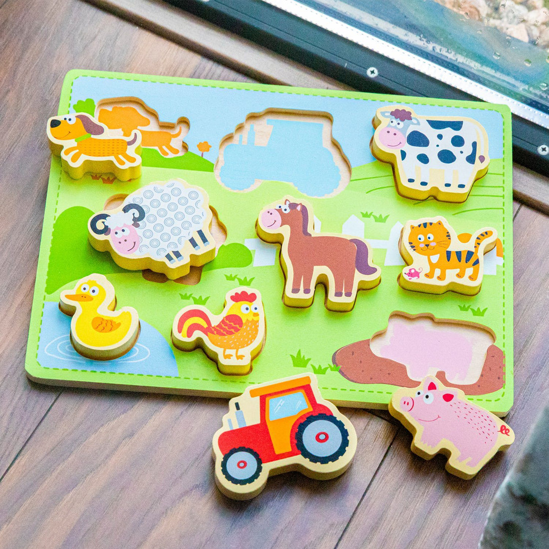 Chunky farm puzzle New Classic Toys Toys New Classic Toys 