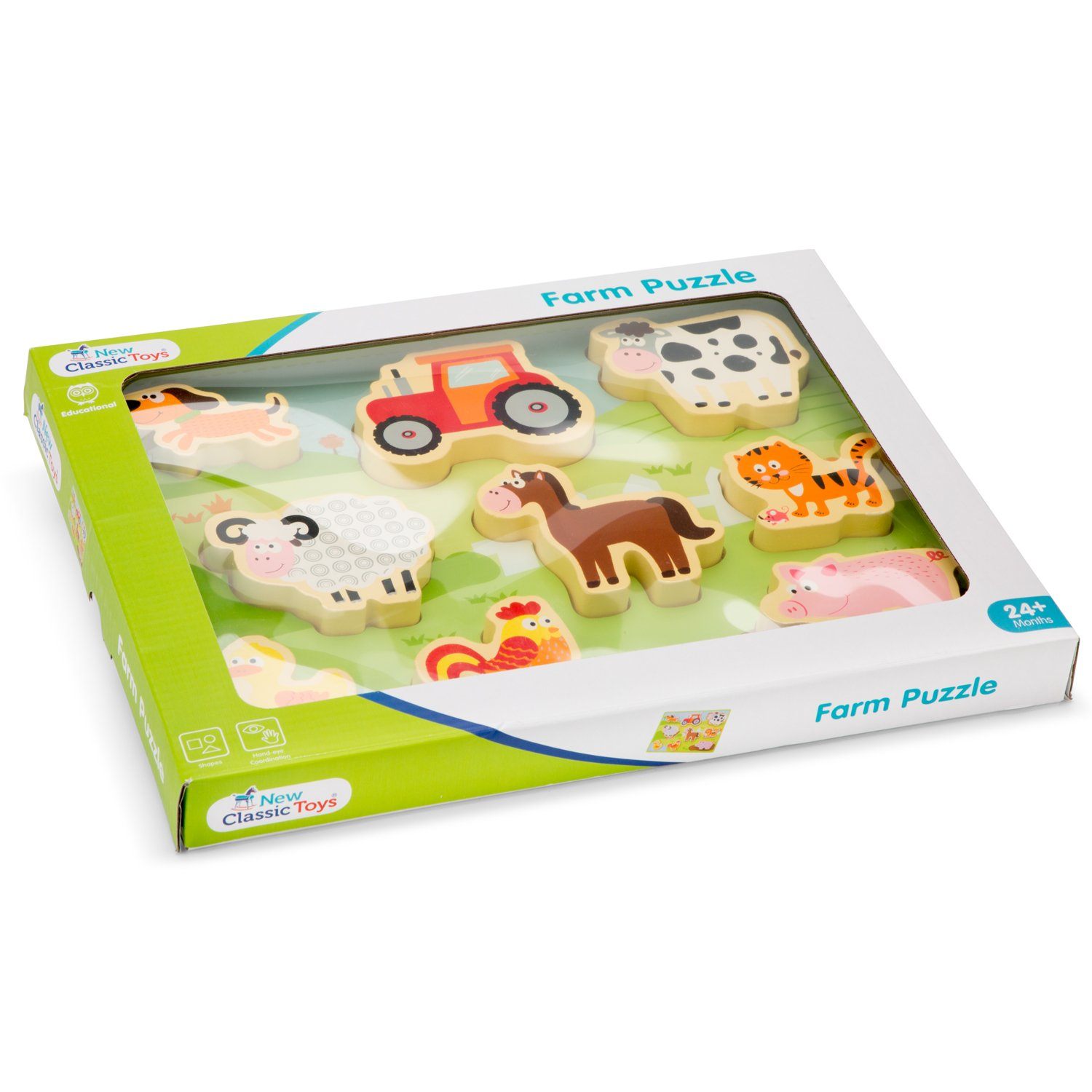 Chunky farm puzzle New Classic Toys Toys New Classic Toys 